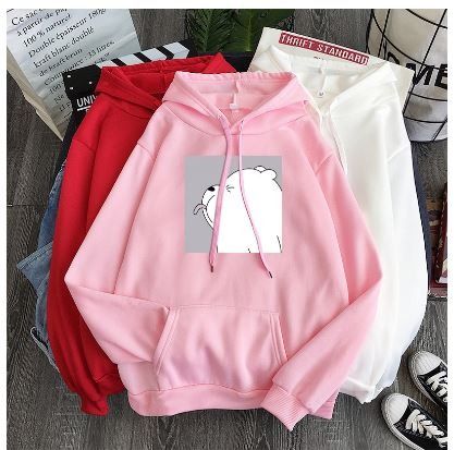 Autumn Fashion Trend 10 Color Fashion Casual Men s Hoodie Cotton Loose We Bare Bears Printing Couple Student Hoodie Jacket Men s Fashion Coats Jackets and Outerwear on Carousell