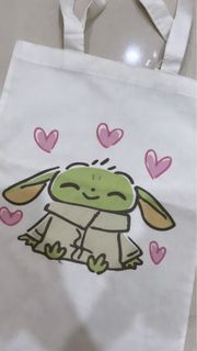 Baby Yoda Tote Bag