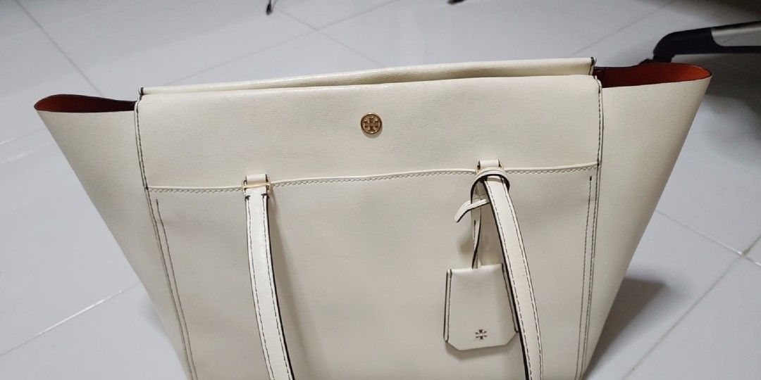 White tory sales burch tote