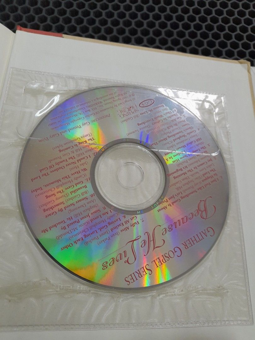 Because He Lives Gloria Gaither with CD (Category: Religion Books) located in Pasay City. Submitted by ayin3 (Listing ID 1229934570, Image 2). Description: Item is in excellent condition,with d included in the book pages still very fresh pm for order.