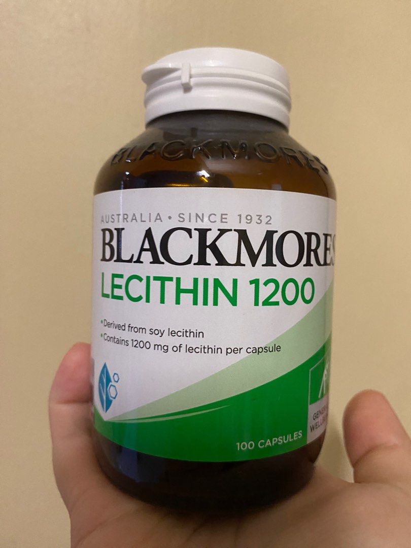 BLACKMORE Lecithin 1200, Health & Nutrition, Health Supplements