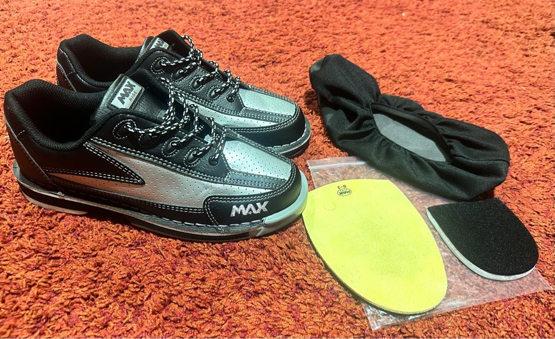 Bowling shoe MAX RISE. Interchangeable slide sole and heel, Sports