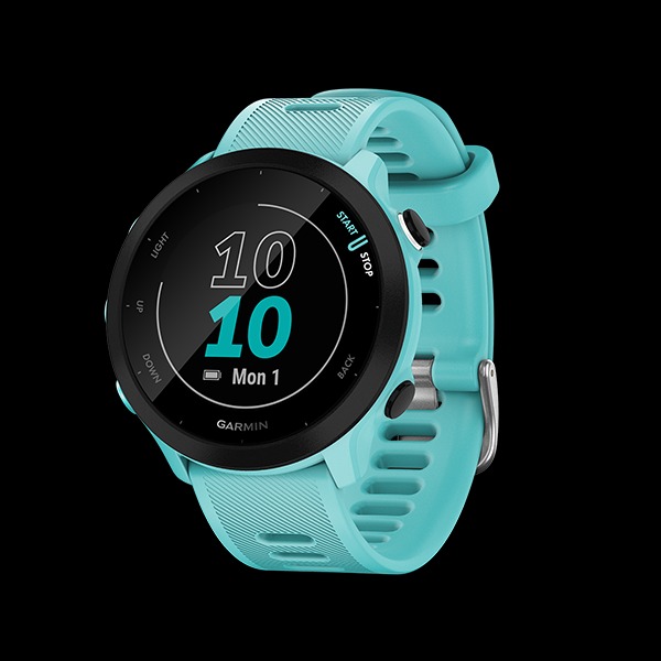 Garmin Forerunner 55 42mm Brand New Can pay by Atome The easy to use GPS running Smartwatch that encourages running and healthy lifestyles