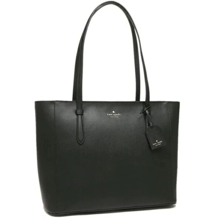 BRAND NEW AUTHENTIC INSTOCK KATE SPADE SCHUYLER MEDIUM BLACK TOTE SHOULDER BAG K7354 BLACK ZIP