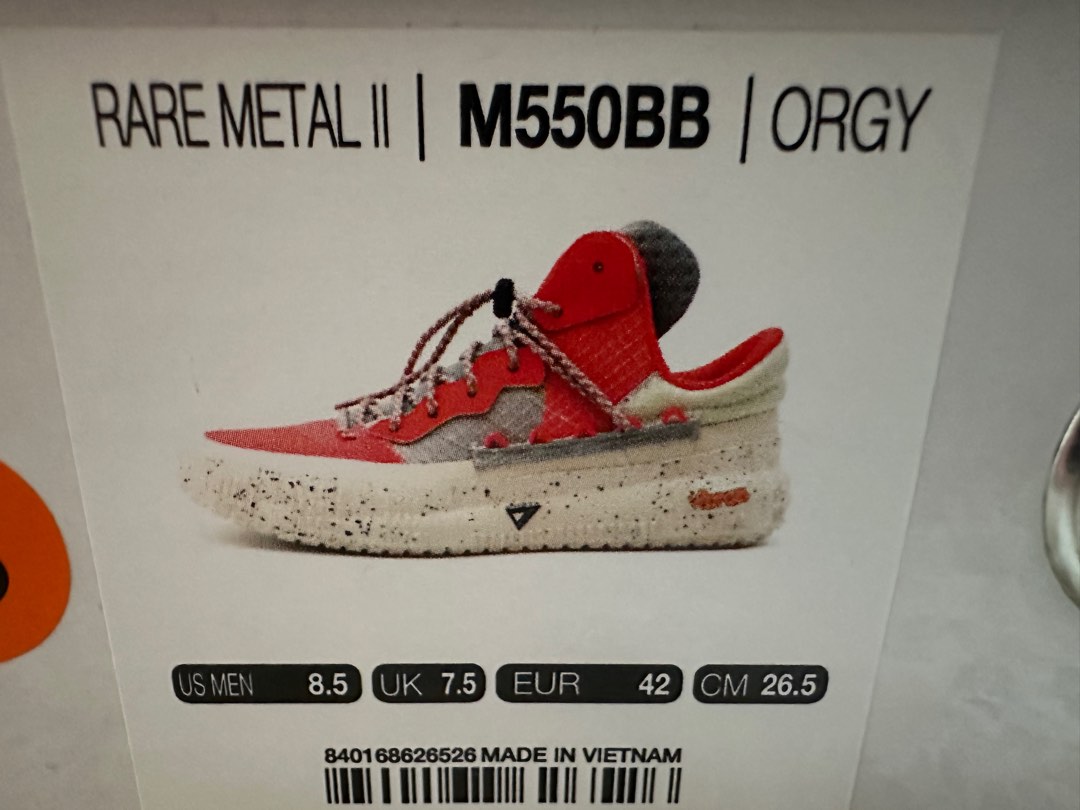 Rare metal shoes online