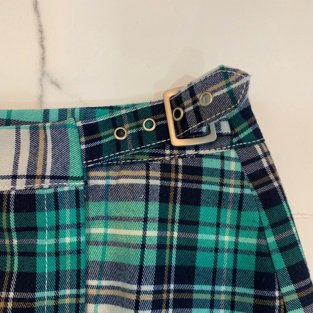 brandy melville green emerson skirt