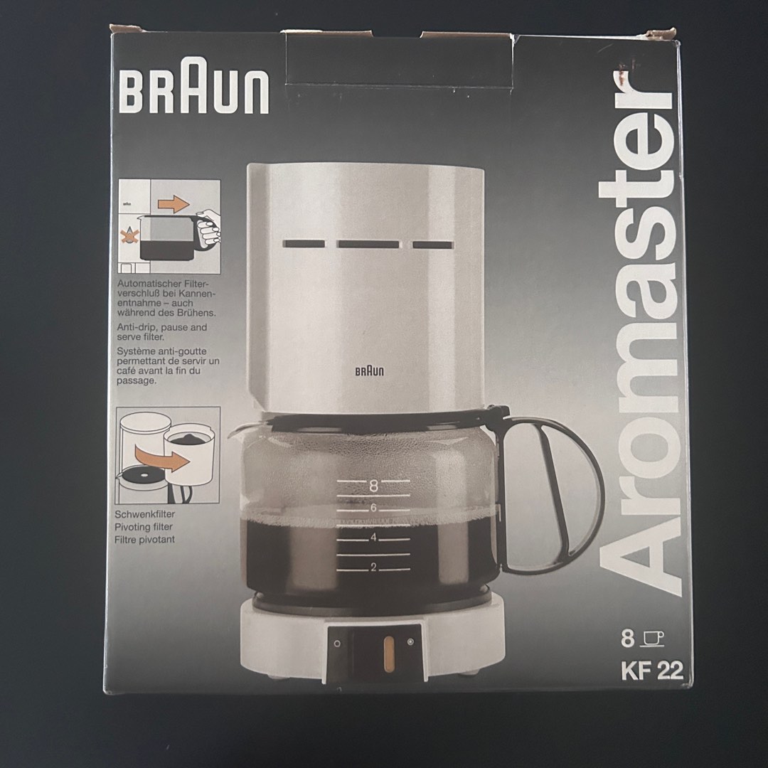 BRAUN Coffee Maker Machine, TV & Home Appliances, Kitchen Appliances
