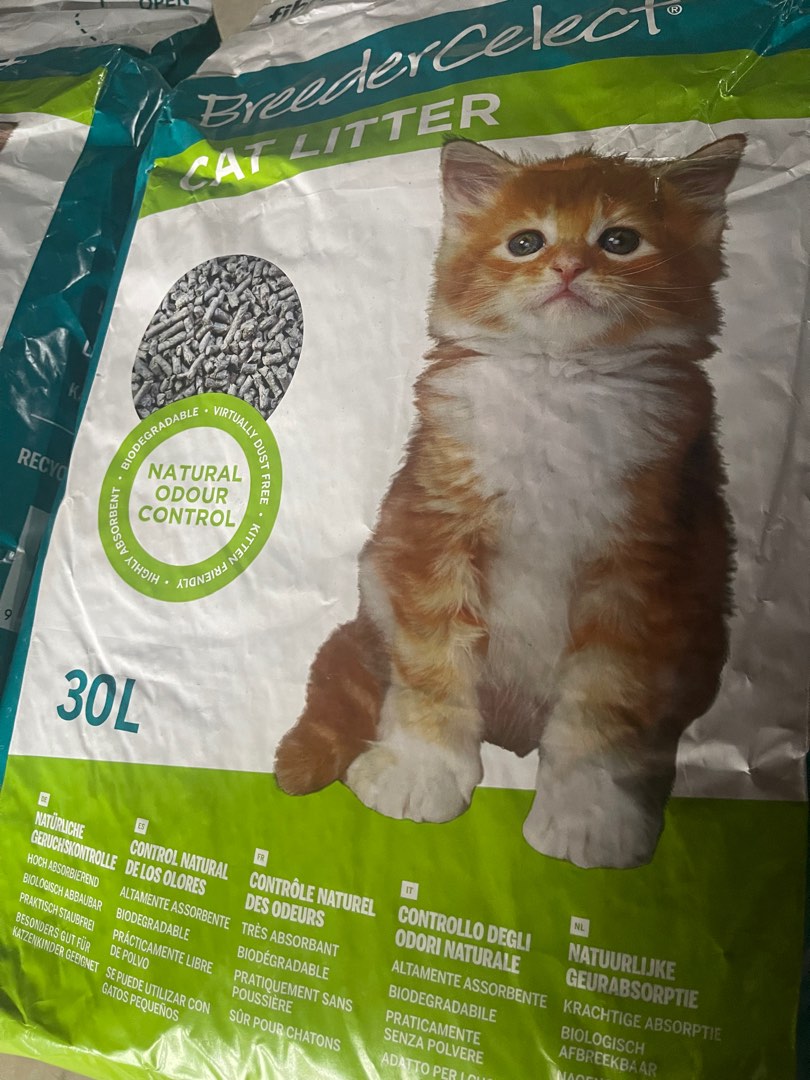 Breeder Celect Cat Litter 30L, Pet Supplies, Homes & Other Pet