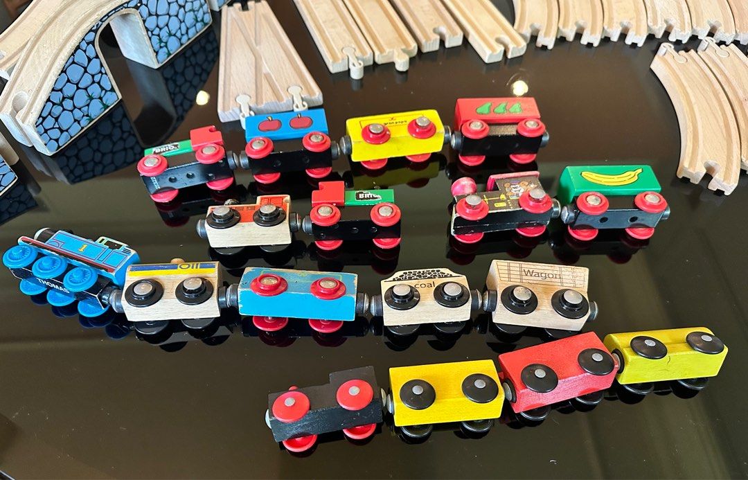 Brio ikea wooden train sets, Hobbies & Toys, Toys & Games on Carousell