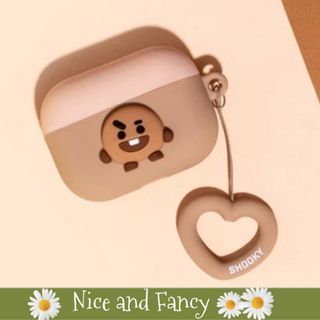 BT21 SHOOKY Airpods Pro Case Heart Ring Duo