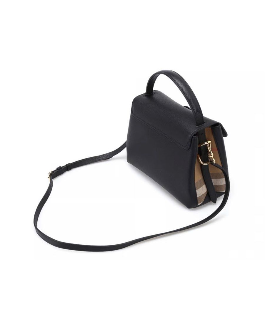 Burberry Camberley House Check Small Leather handbag crossbody bag