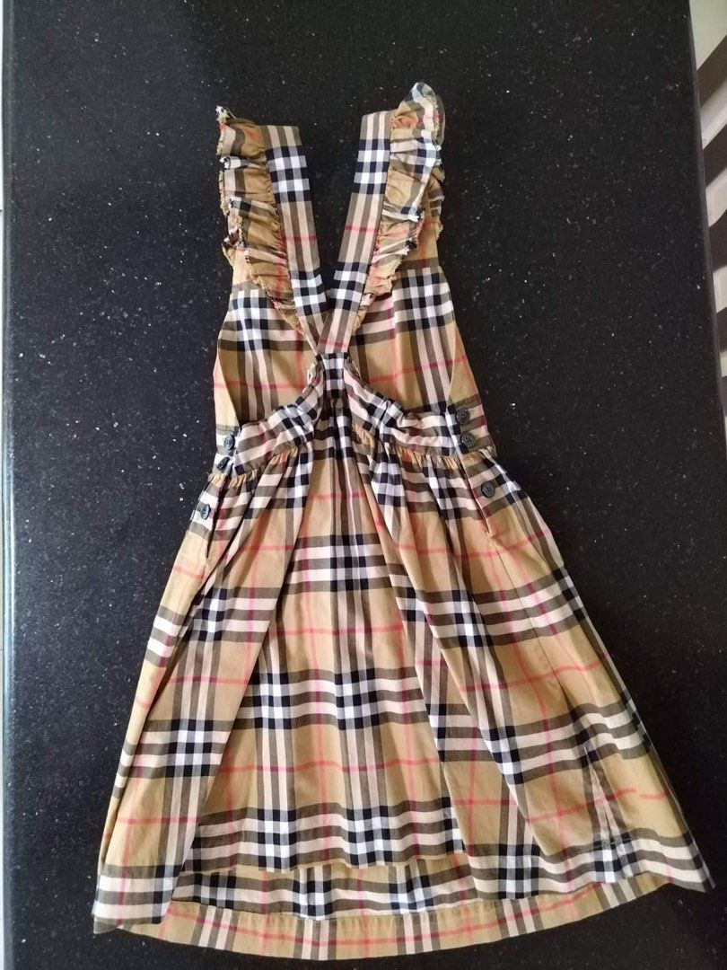 Burberry Jumper for 6 yrs.old (Category: Babies & Kids Fashion) located in Binan City. Submitted by ampvhm (Listing ID 1229871714, Image 2). Description: Authentic Burberry Jumper Dress Size 6.