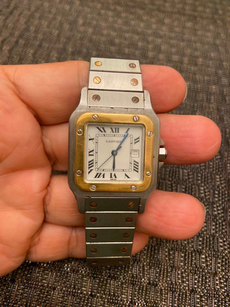 Cartier Santos Vintage, Luxury, Watches on Carousell