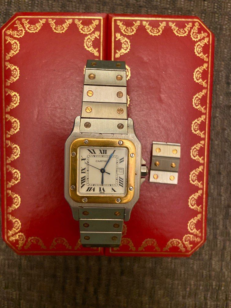 Cartier Santos Vintage, Luxury, Watches on Carousell