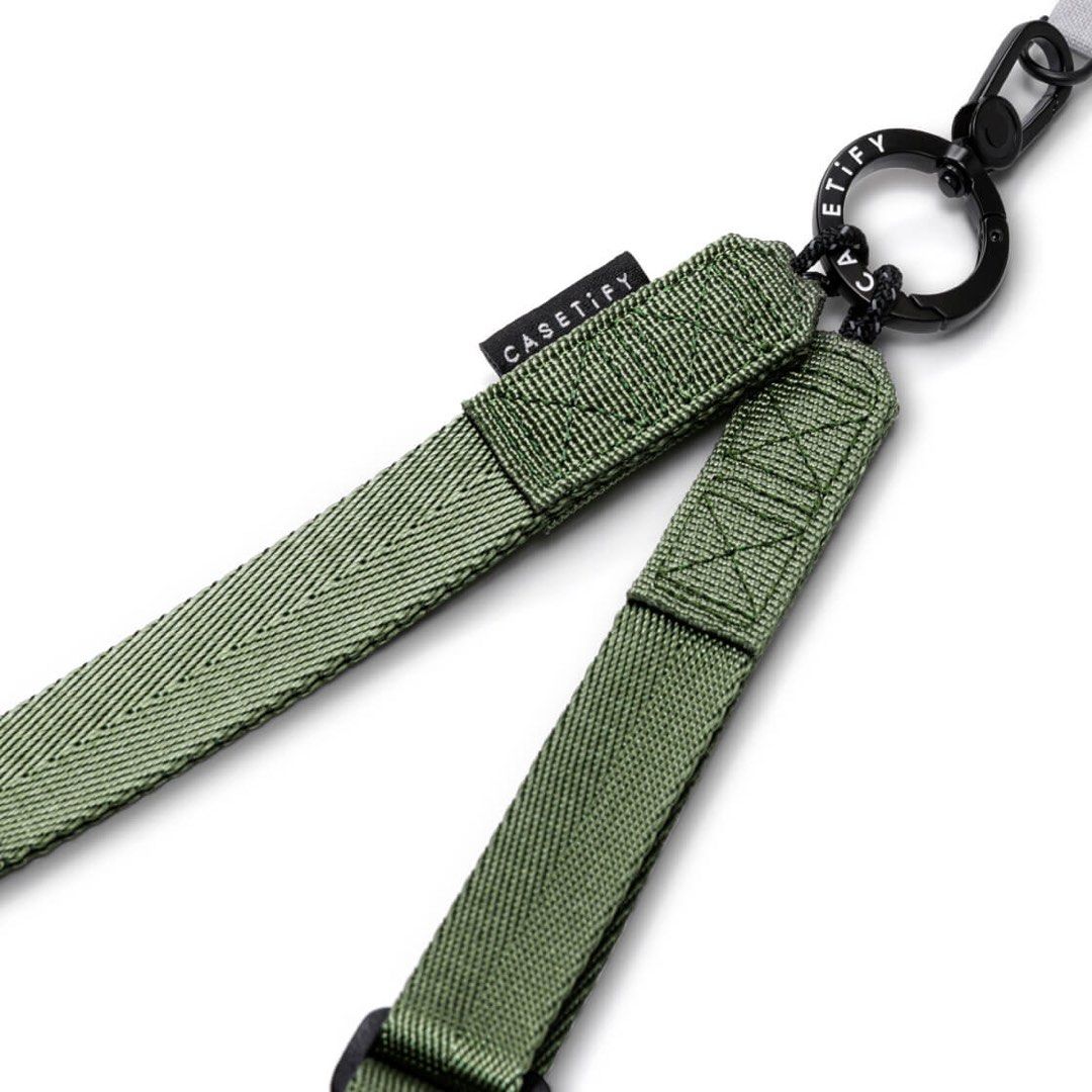 Casetify Utility Strap with Card Military Green, Mobile Phones