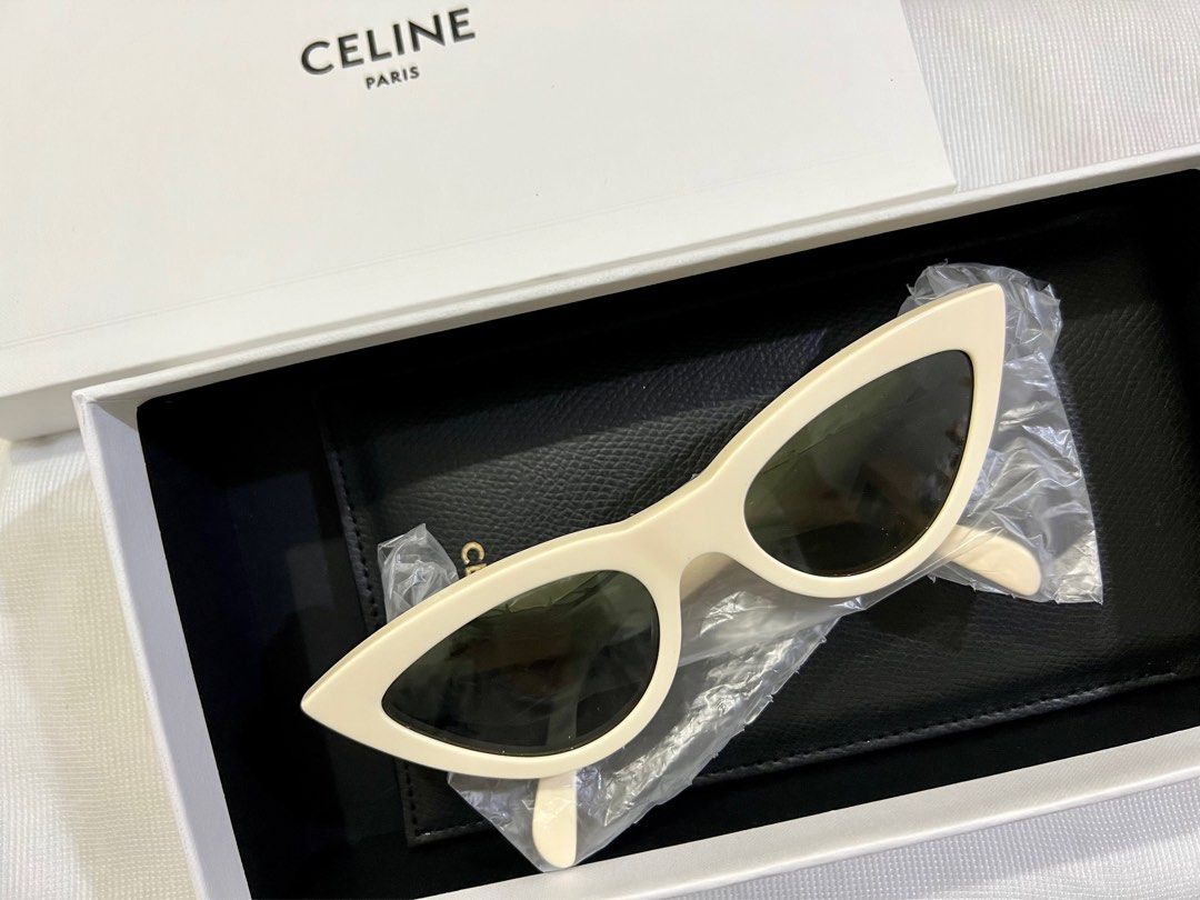 Celine Oversized Square-frame Acetate Sunglasses - Black - ShopStyle