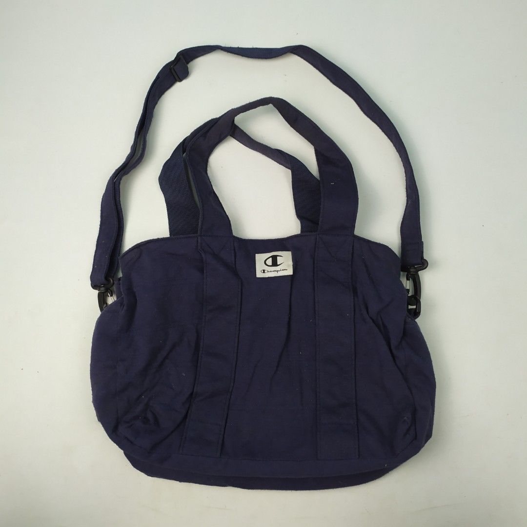 Champion tote bag mens blue sales