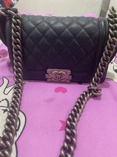 REPRICEEE Chanel boy small caviar lengkap holo baut bintang TEMBUSS CHANEL CALCULator