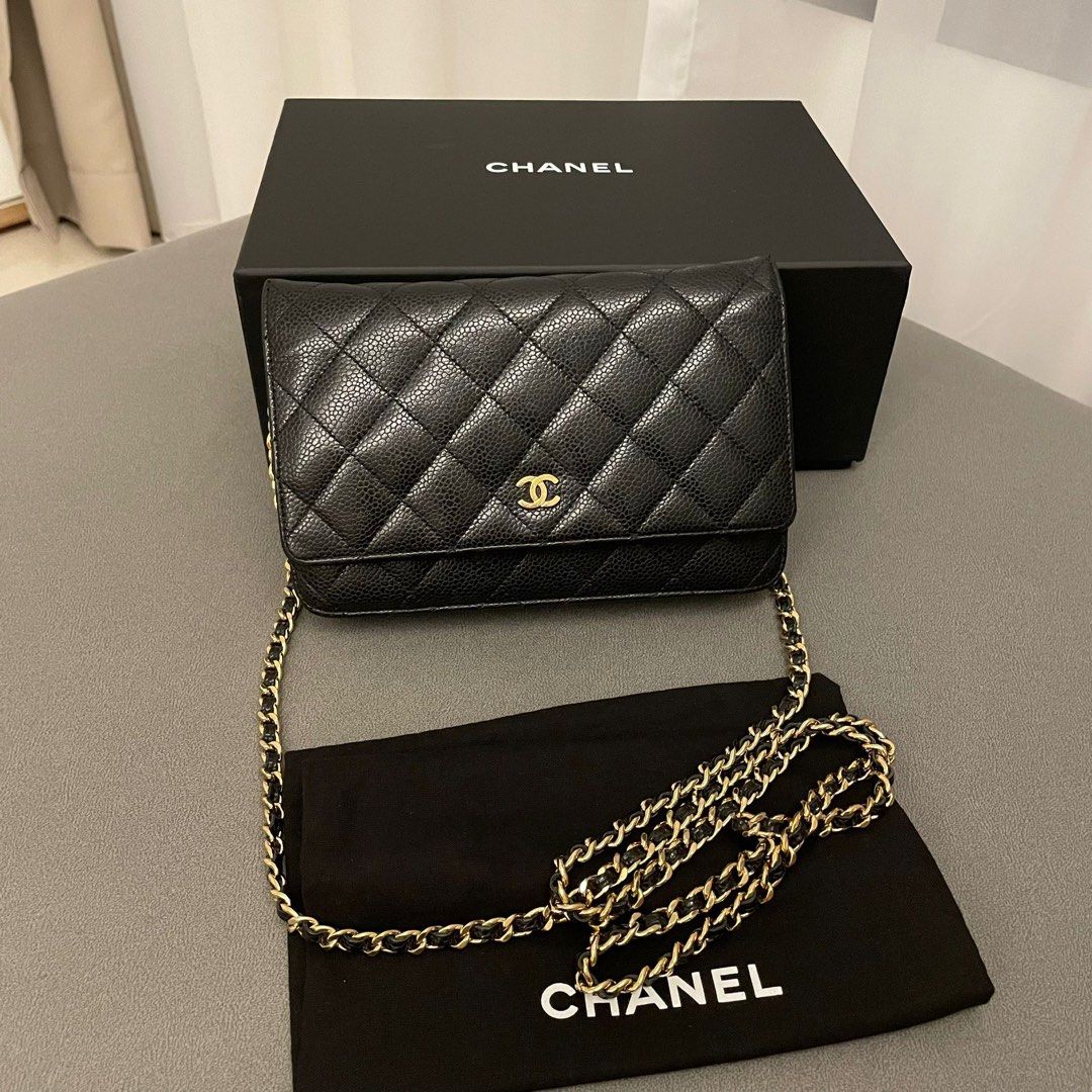 Chanel long flap long wallet, Luxury, Bags & Wallets on Carousell