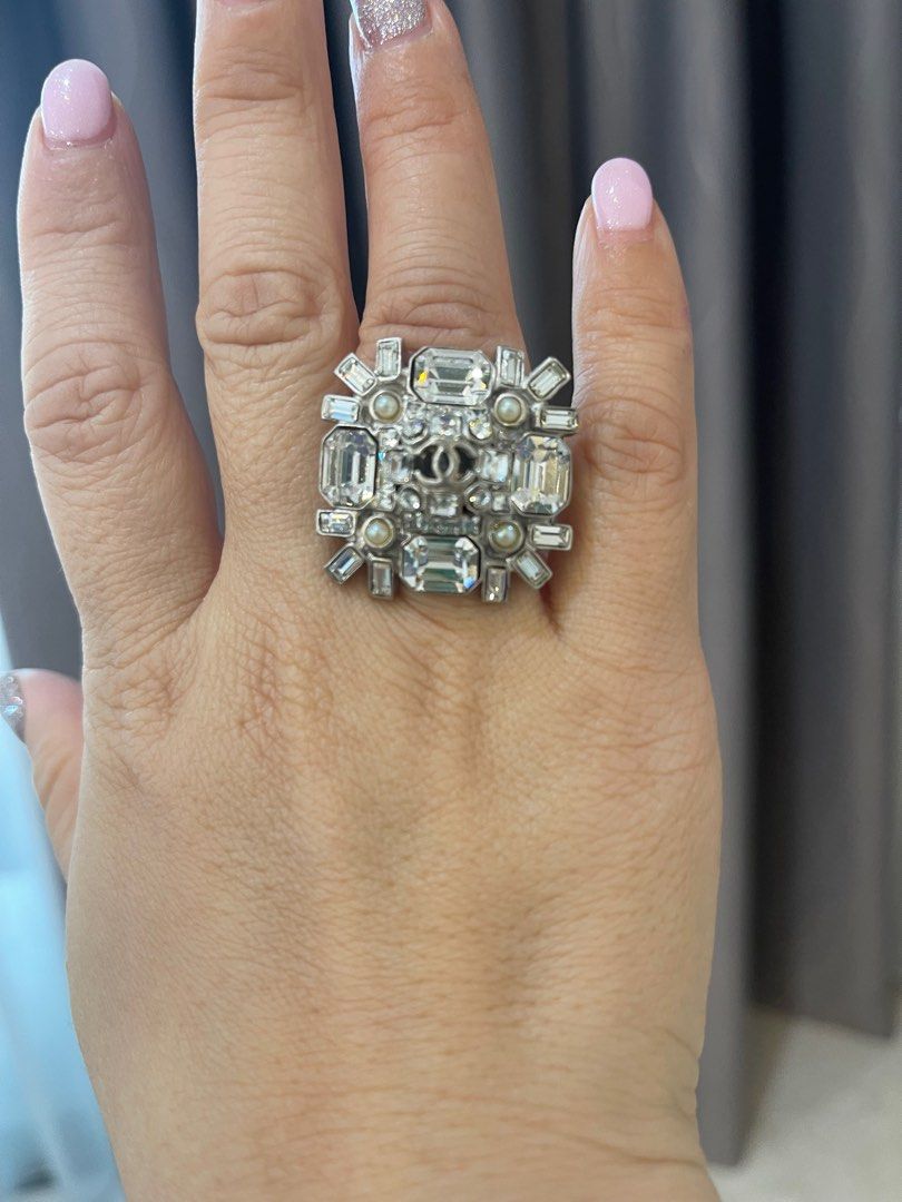 Chanel hotsell cocktail ring