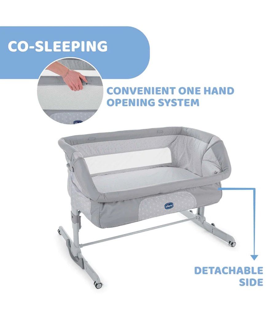 Chicco Next2Me Dream Bedside Cot, Babies & Kids, Baby Nursery & Kids