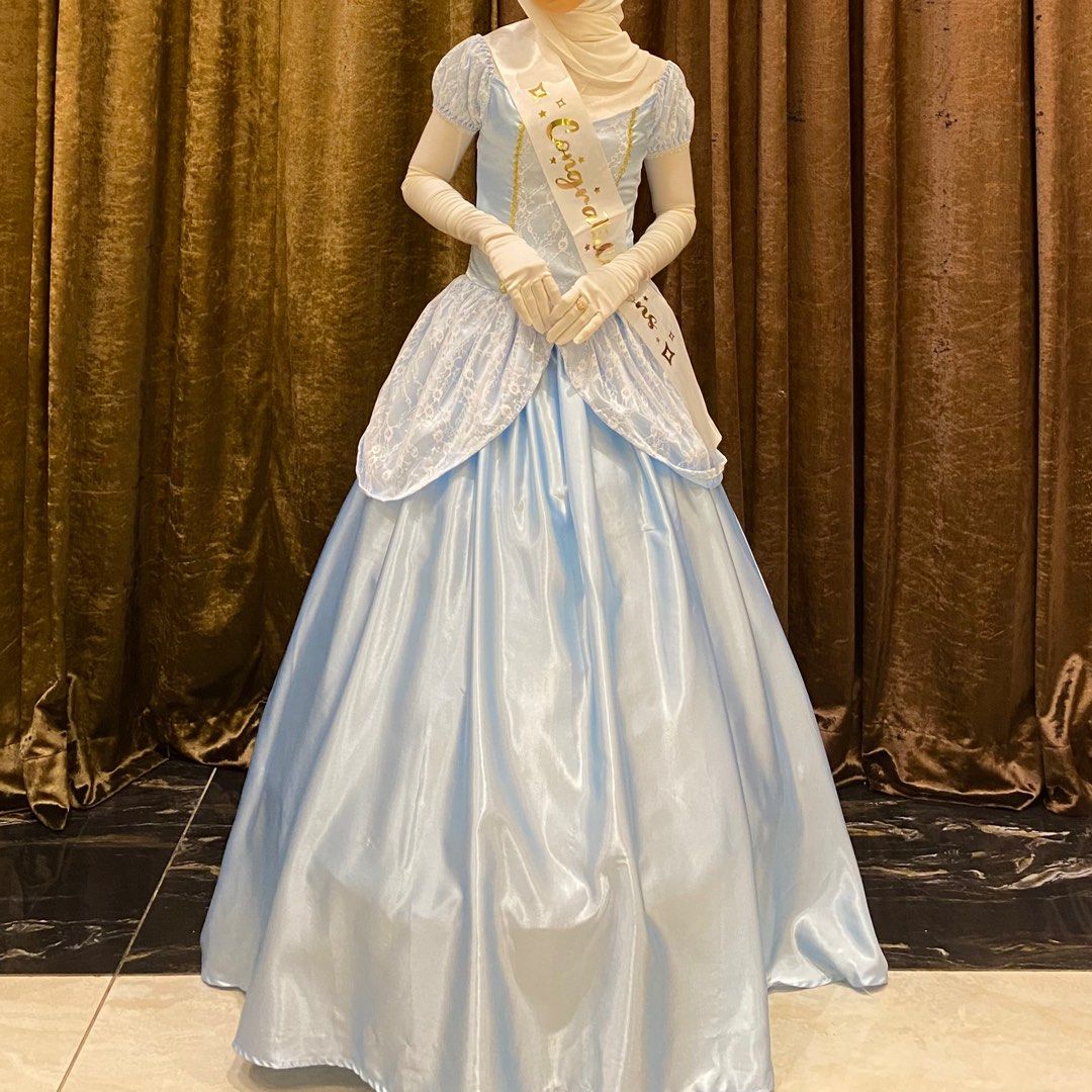 Dress cinderella muslimah hotsell