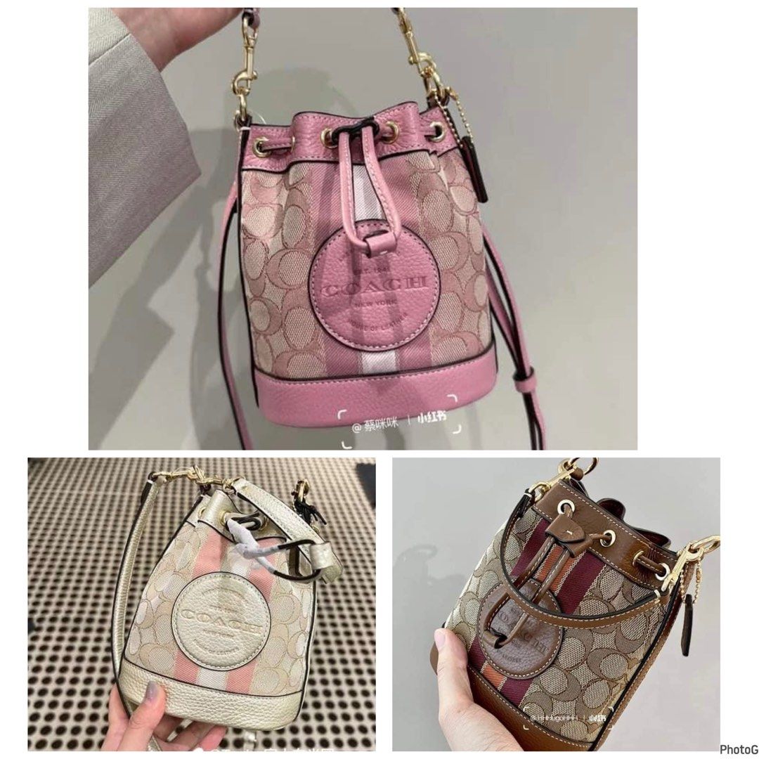 COACH dempsey bucket 👜 (Category: Luxury Bags & Wallets) located in Las Pinas. Submitted by yhn_boutique (Listing ID 1229990632, Image 1). Description: Actual pic posted 📌Cash on delivery via lalamove/grab 📌J&T pay today ship today 📌complete inclusions pls: visit my page & carousell acct for peace of mind TY! 🛍️ DISCLAIMER: not affiliated or endorsed with any of the brands featured on this page. All copyrights and trademarks belong to the or