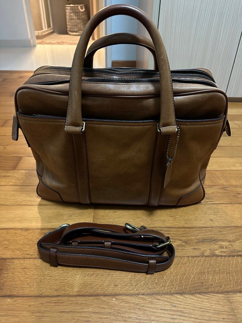 Coach Leather Briefcase for sale