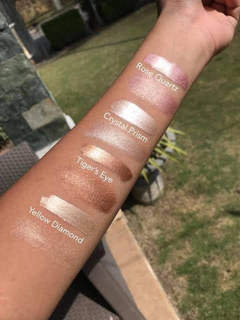 Colourette Shimmertint (Category: Makeup) located in General Trias. Submitted by randomgirl888 (Listing ID 1229889603, Image 3). Description: shades available: rose quartz - 2pcs yellow diamond - 2pcs tiger’s eye - 1pc pink amethyst - 2pcs fire opal - 1pc mop: gcash, bpi rfs: decluterring, making some space for new makeup shipping: gogo express, mr. speedy.