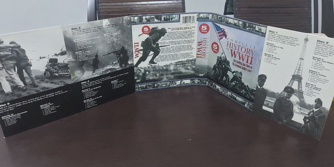 Complete History of World War II 5 DVD set, Hobbies & Toys, Music ...