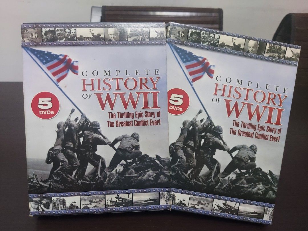 Complete History of World War II 5 DVD set, Hobbies & Toys, Music ...