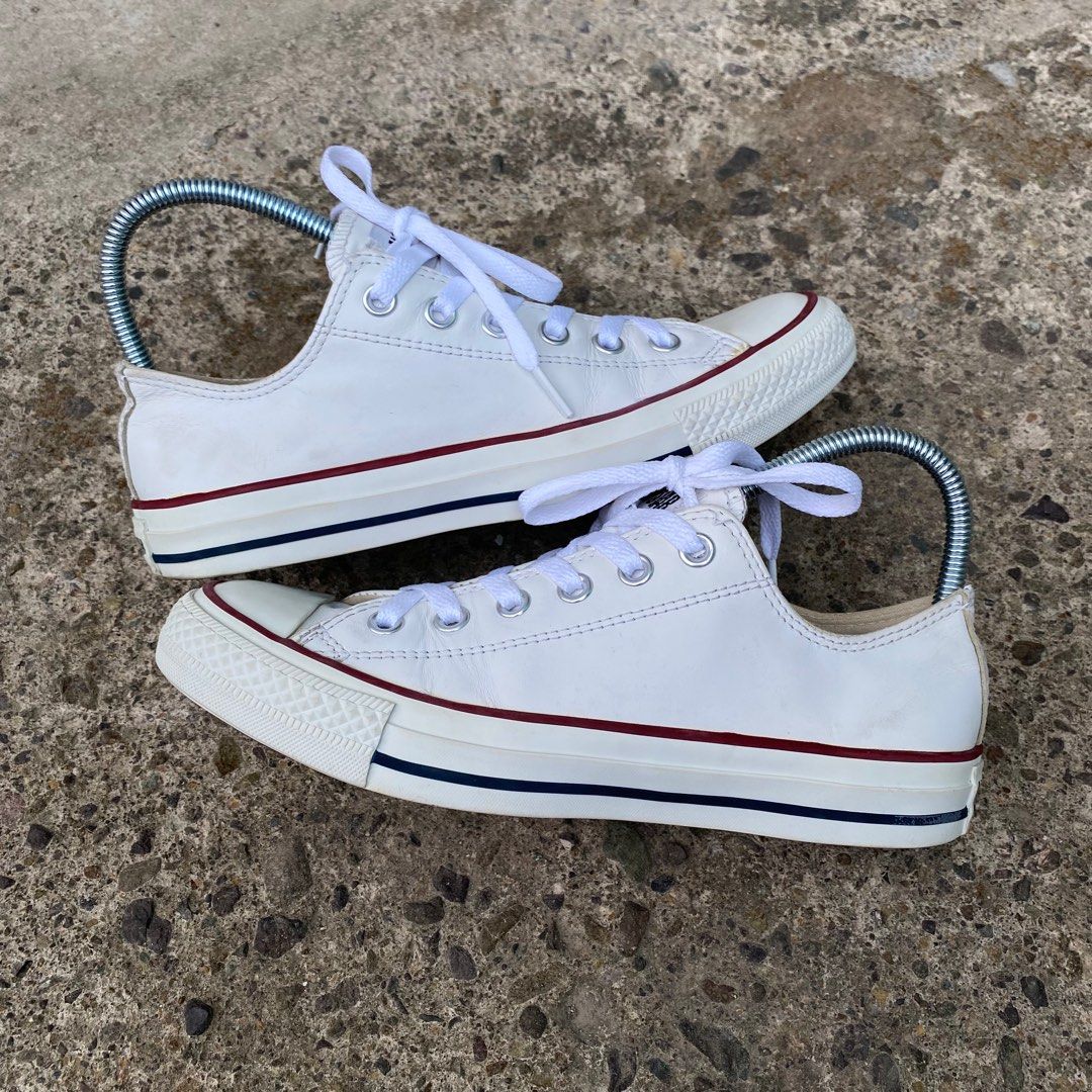 converse classic low white