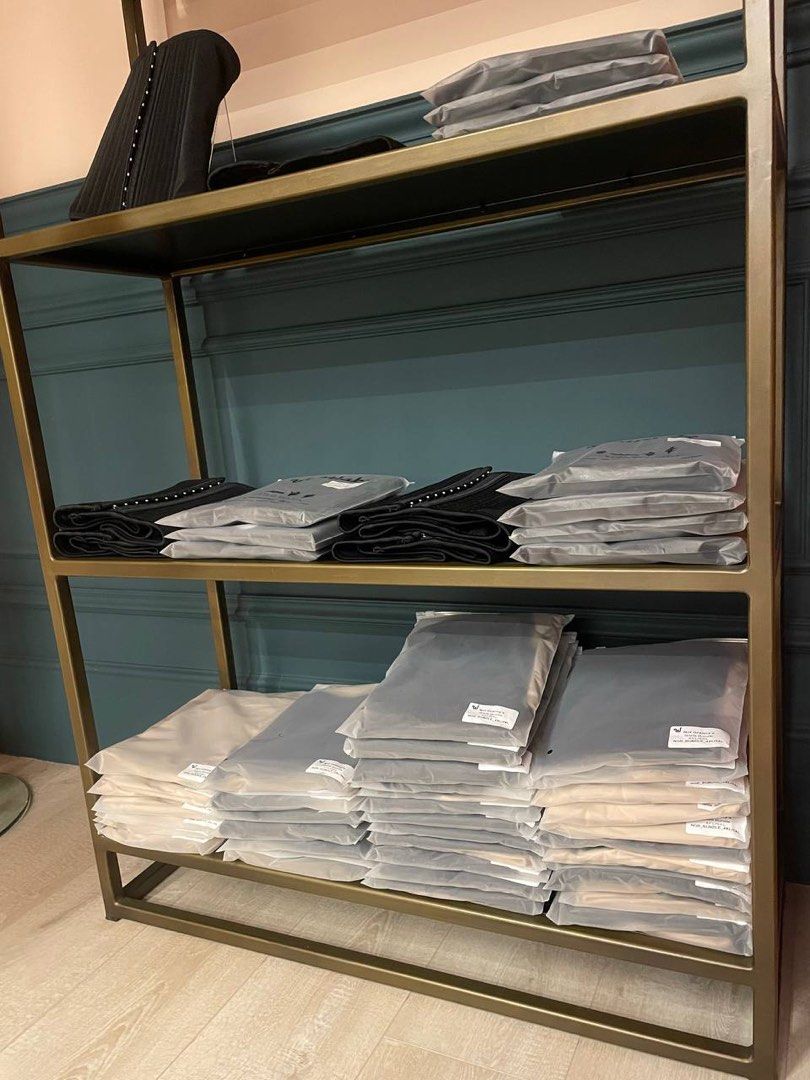 Crate & Barrel Remi Brass Bookcase, Furniture & Home Living, Furniture