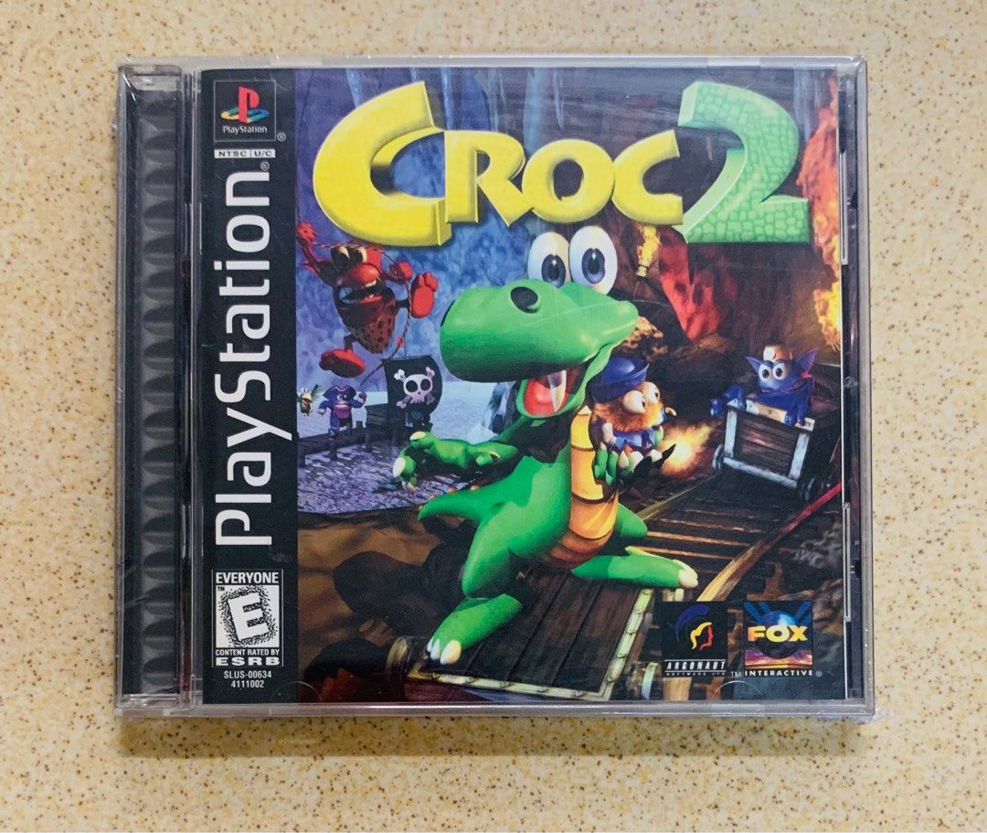 Croc 2 Playstation one ps1, Video Gaming, Video Games, PlayStation on