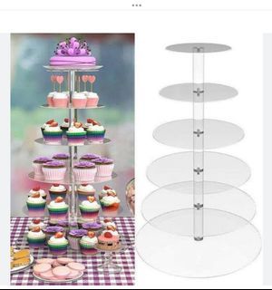 Cupcake stand acrylic 6 layer