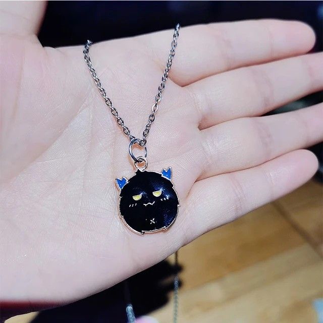 Furry necklace hotsell