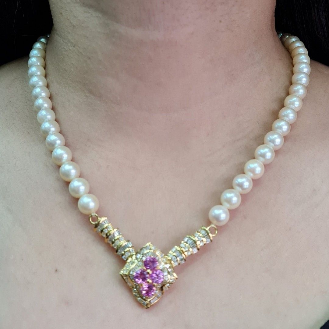 Mikimoto pearl discount necklace 16