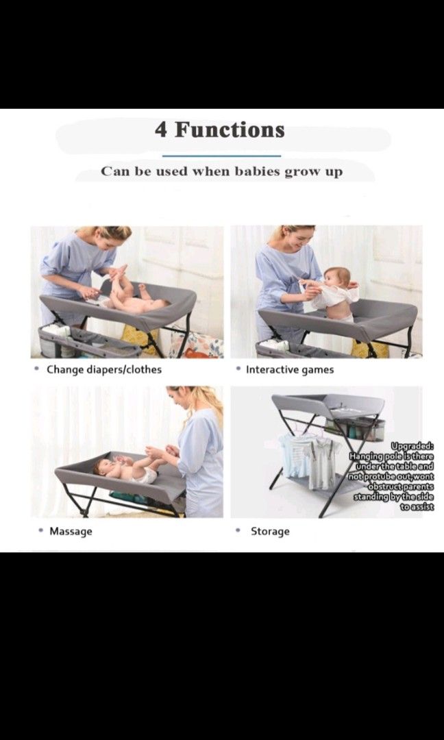 Diaper changing table, Babies & Kids, Bathing & Changing, Changing Mats