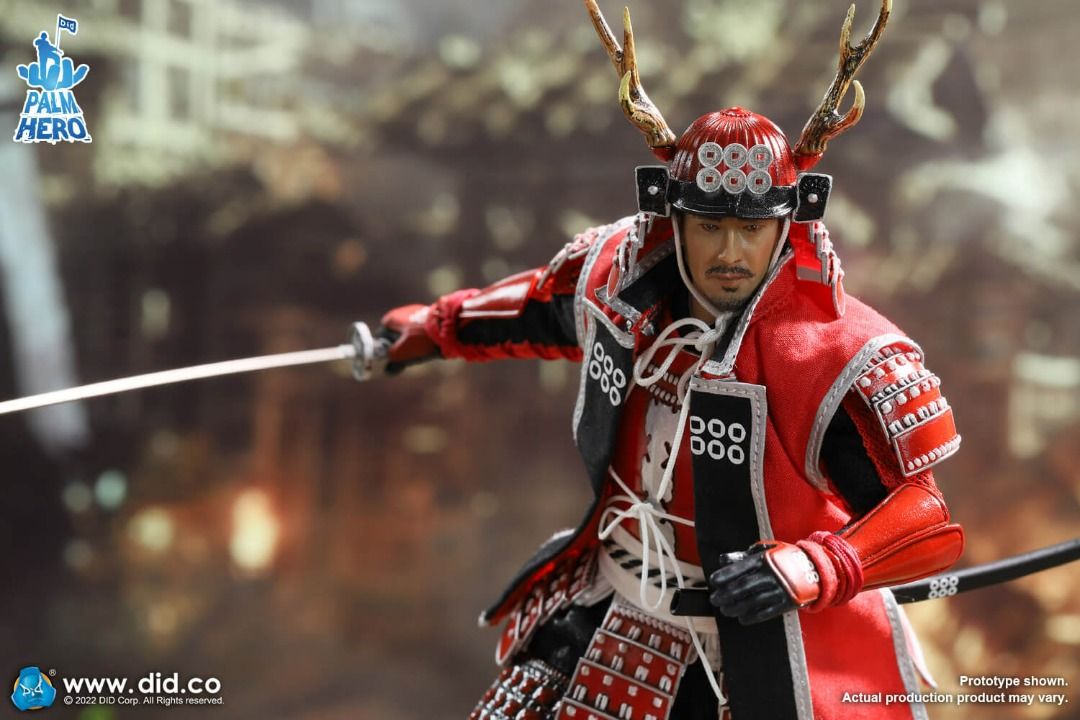 DID 1/12 XJ80015 Sanada Yukimura 真田幸村(Palm Hero Japan Samurai ...