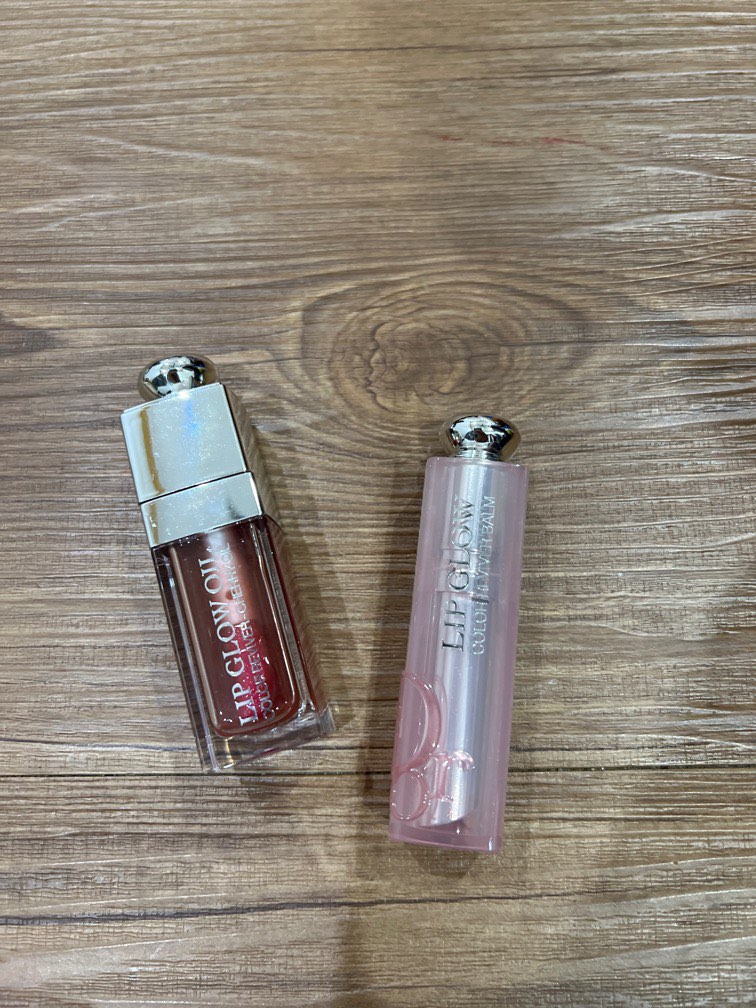 Dior lip glow balm and lip glow oil (100 Authentic), Beauty & Personal