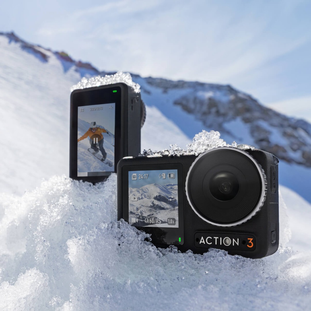 DJI Osmo Action 3 標準版, 相機攝影, 攝影機在旋轉拍賣