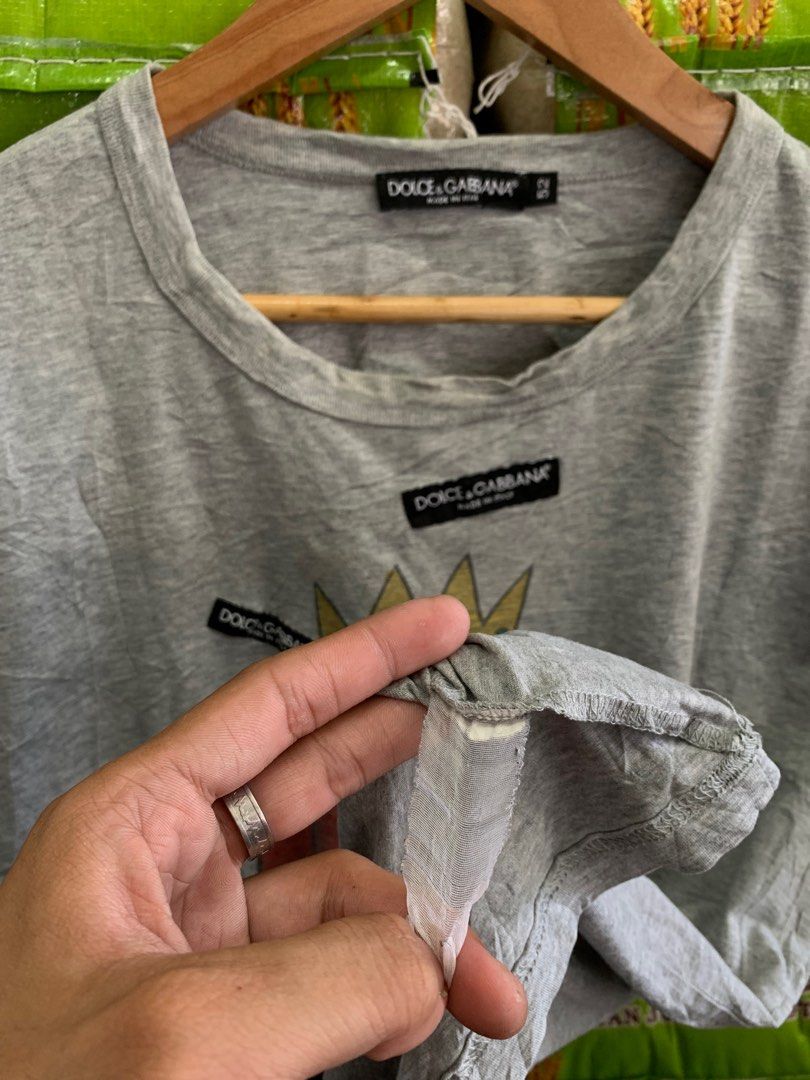 Dolce gabbana hotsell t shirt dog