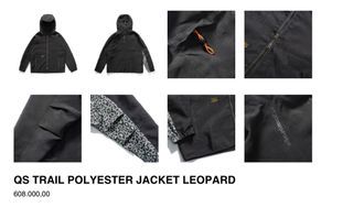 Dominate QS Trail Polyester Jacket Leopard
