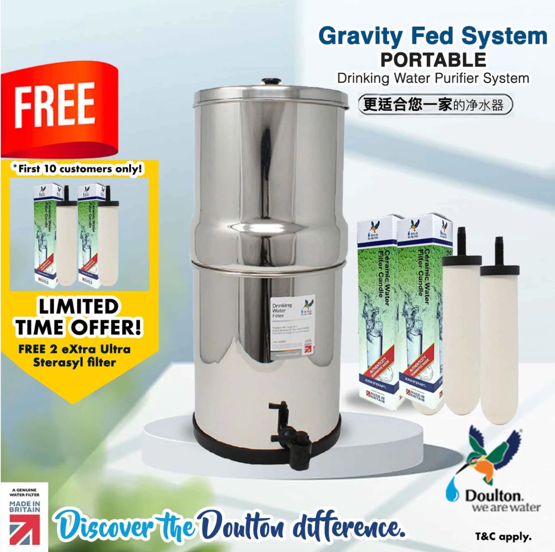 Doulton SS-2 Gravity Fed Filtration System