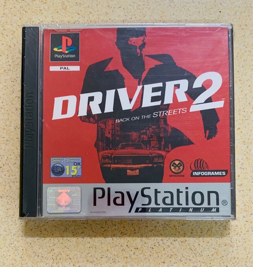 Driver 2 [Platinum] PAL Playstation one (ps1)