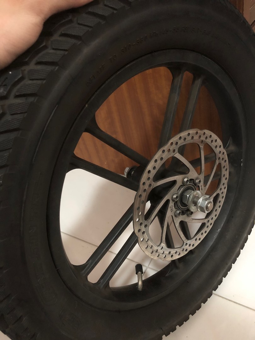 Ebike orca v1 front rim, Car Accessories, Tyres & Rims on Carousell