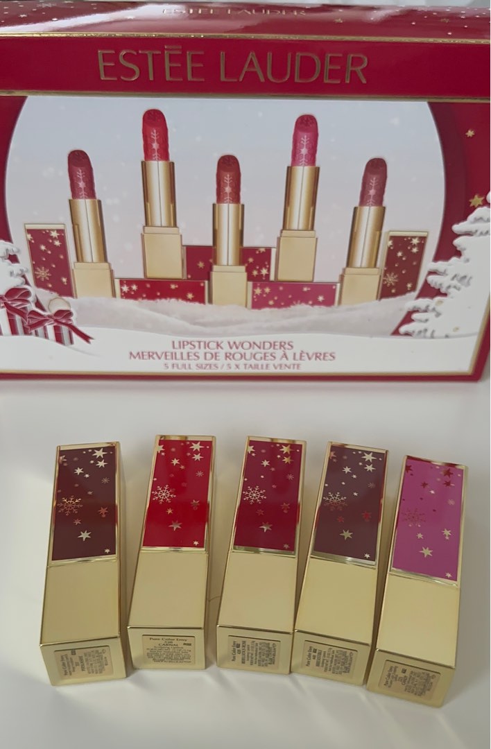 Estee lauder lipstick set, Beauty & Personal Care, Face, Makeup on Carousell