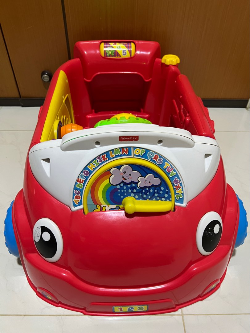 Fisher price shop stationary car