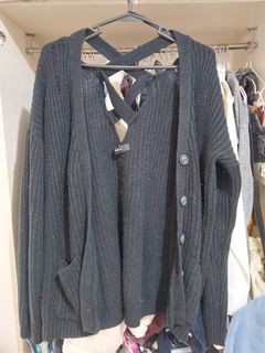 Forever 21 Black Cardigan