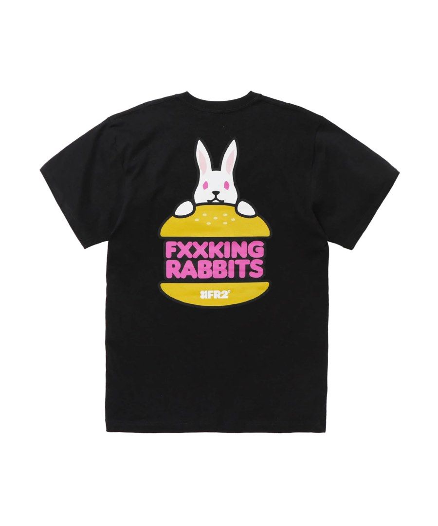 FR2 梅 RABBIT BURGER TEE